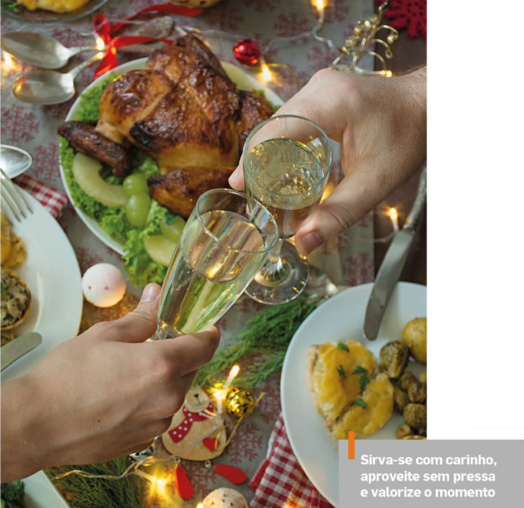 Como celebrar as festas de forma consciente e sem peso